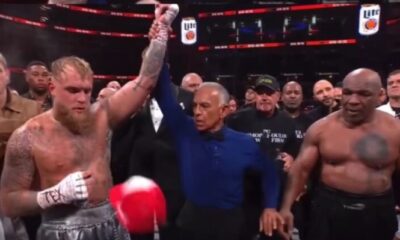 Jake Paul Defeats Mike Tyson via unanimous decision and then proceed to mock his age: “This is a sport for the youth not an old man who should be playing with his grandchildren, I Wanted to Beat Him Up, make him shit his pant and then Send Him to a Nursing Home, But He’s a Legend”