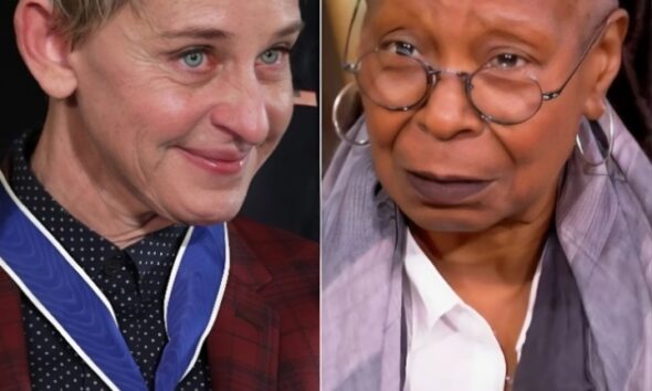 BREAKING NEWS : Ellen DeGeneres and Whoopi Goldberg Head to England, Leaves The US: “No Respect Here”