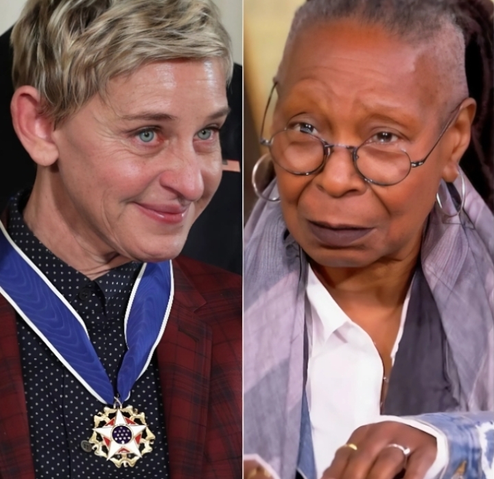 BREAKING NEWS : Ellen DeGeneres and Whoopi Goldberg Head to England, Leaves The US: “No Respect Here”