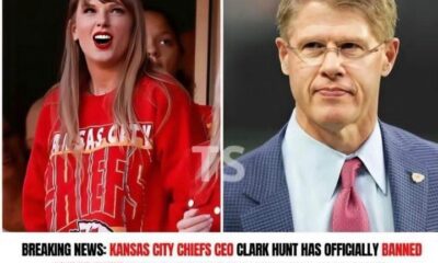 BREAKING NEWS: Kansas City Chiefs CEO Clark Hunt has officially banned Taylor Swift from attending any of the team’s home games. Full story: