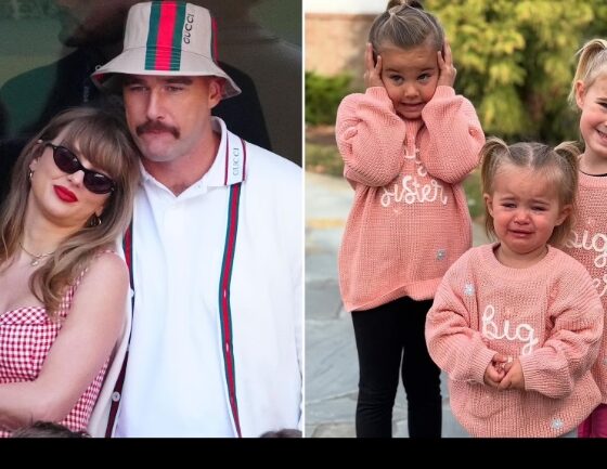 Taylor Swift reacts to Jason and Kylie Kelce's adorable baby announcement.... Full details below