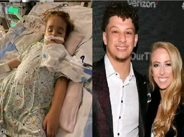 NFLBreaking News : Kansas city in dismay ‘A tragic incident has shaken the family of Patrick Mahomes, as his daughter Sterling was knocked down by a reckless driver,She is in critical condition- Prayers’ needed.