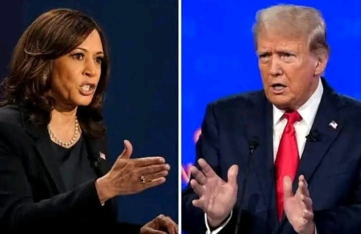 Breaking news: Kamala Harris has been announced as the new president-elect of the United States after Donald Trump steps down.