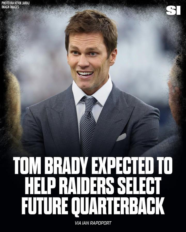 Majority owner Mark Davis told reporters last week that minority owner Tom Brady would be involved in