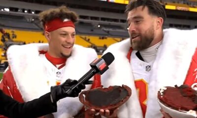 Watch Patrick Mahomes explain why he awkwardly rejected Netflix’s football cake. The harder the battle, the bigger the victory. Patrick Mahomes explained in an interview with N... (1/2)