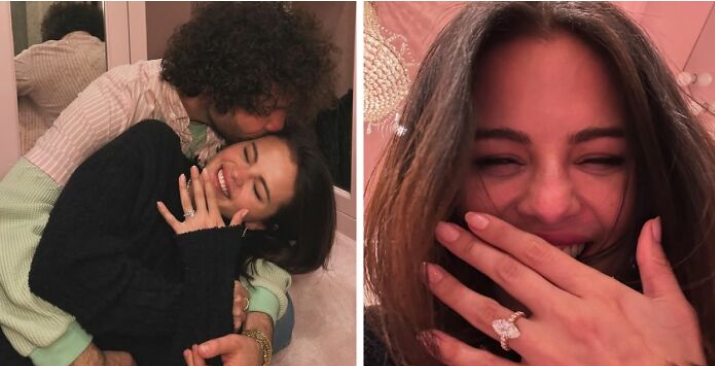 Selena Gomez and Benny Blanco are officially engaged! The singer shared the news with their fans, saying: “Forever begins now…”