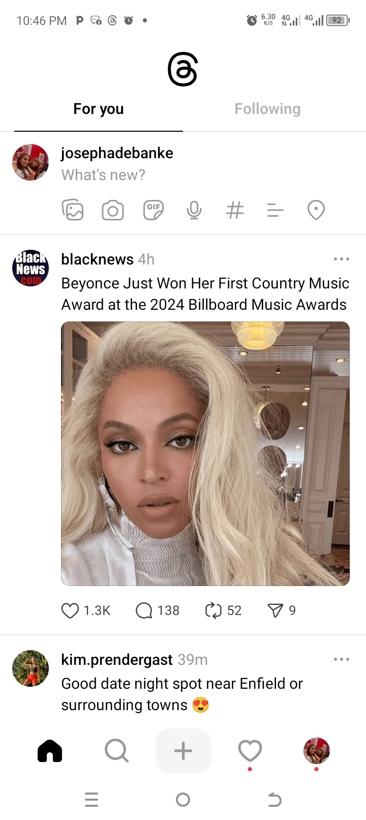 Beyonce Just Won Her First Country Music Award at the 2024 Billboard Music Awards