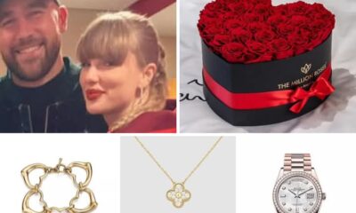 Taylor Swift completely spoiled by Travis Kelce with heartfelt gesture on 35th birthday with $175K worth of luxury gifts and a sweet love poem “I can’t wait for you to be my wife next year…”