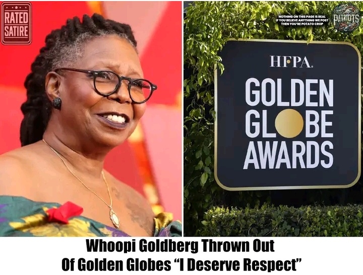 Whoopi Goldberg Thrown Out Of Golden Globes “I Deserve Respect”