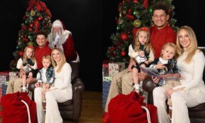 A VERY MAHOMES CHRISTMAS: Patrick Mahomes, Pregnant Brittany Mahomes and Kids Share Heartwarming Christmas Photo, Spreading Holiday Cheer Across Social Media