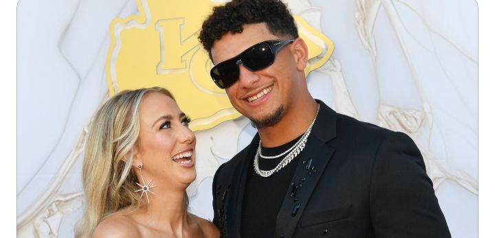 Patrick Mahomes said he told his pregnant wife Brittany Mahomes one thing before he led the Kansas City Chiefs to clinch the top seed of the AFC on Christmas Day. “I told my wife, my pregnant wife, I was gonna get her the No. 1 seed so we can go have that baby,” he said during a postgame interview on Dec. 25.