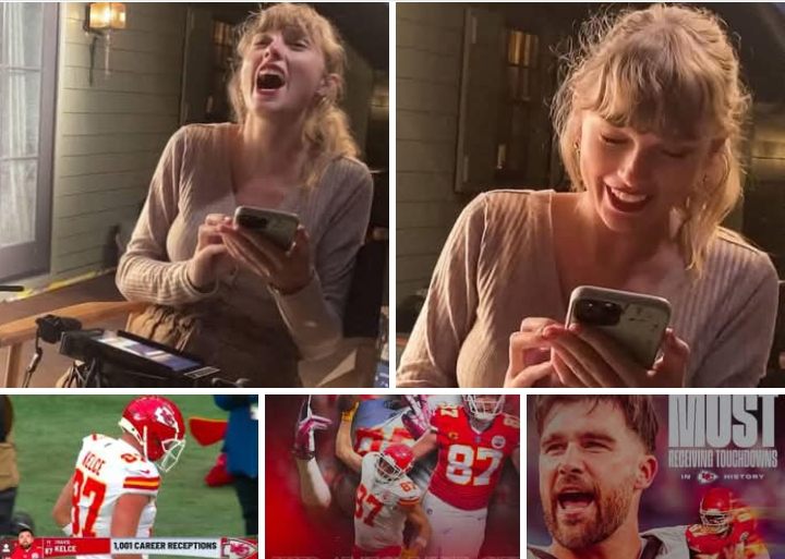 Taylor Swift During the Chiefs vs. Steelers Game? Photos Reveal Her Yelling at the TV From Home While Liking Every Chiefs Post – But That’s Not All…