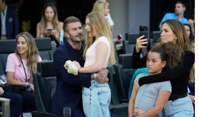 JUST IN: Criticized for kissing his daughter’s lips, David Beckham had to face…see more