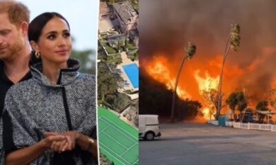 BREAKING: Prince Harry and Meghan Markle Speak Out in Heartbreaking Statement After Raging Los Angeles Pacific Palisades Fires Reduce Their $14M Montecito Mansion to Ashes