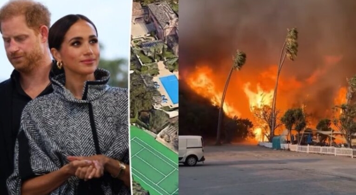 BREAKING: Prince Harry and Meghan Markle Speak Out in Heartbreaking Statement After Raging Los Angeles Pacific Palisades Fires Reduce Their $14M Montecito Mansion to Ashes