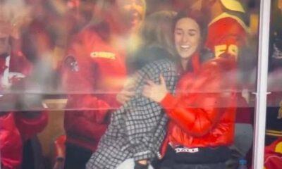 Caitlin Clark and Taylor Swift go wild as Travis Kelce stars for Kansas City Chiefs vs Texans